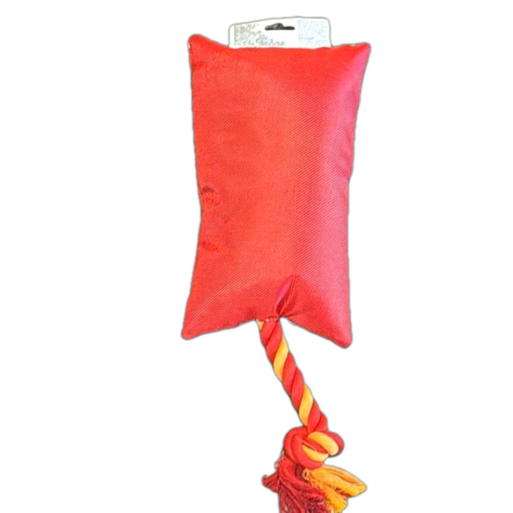 3/$20 Bark B.Q Chips Dog Toy with Braided Rope - Picture 2 of 2